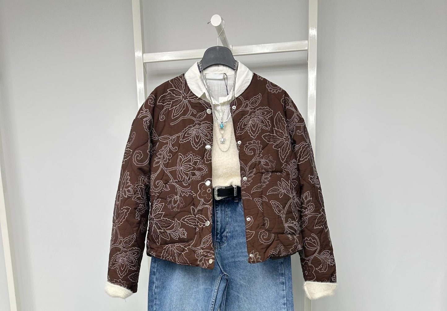 DESENLİ KAPİTONE CEKET