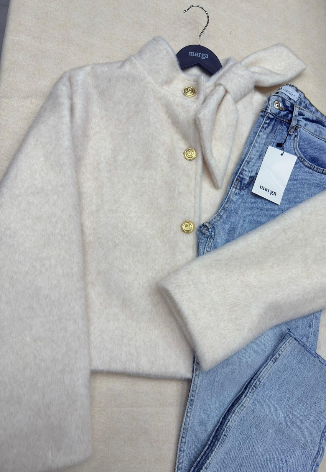 YAKA FİYONKLU PELUŞ MONT