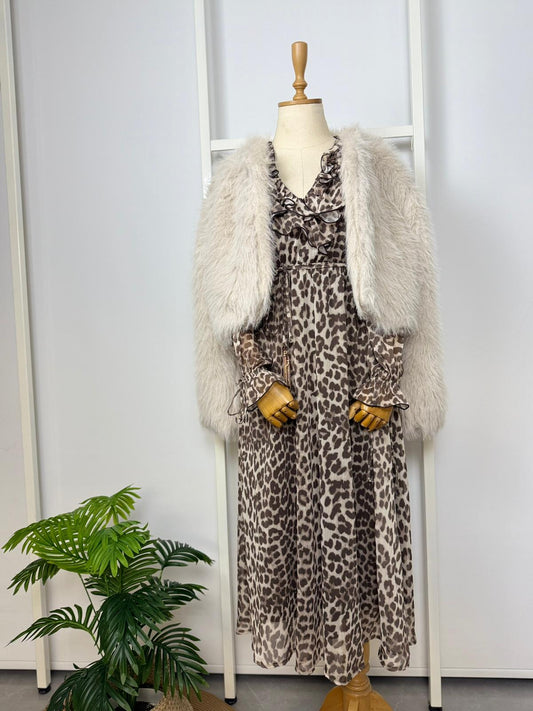 LEOPARLI ELBİSE