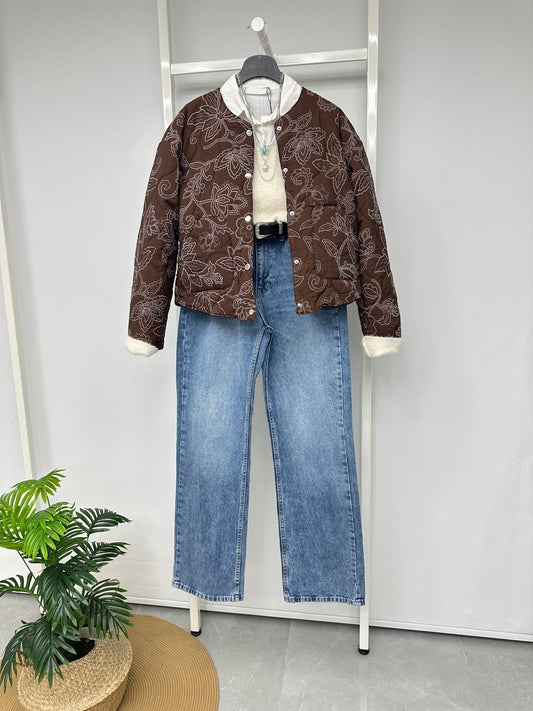 DESENLİ KAPİTONE CEKET