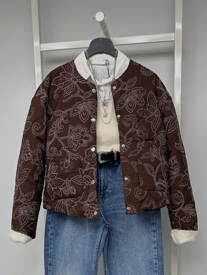 DESENLİ KAPİTONE CEKET